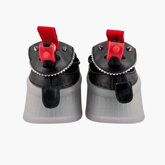 Christian Louboutin Arpoador Black Suede Sock Sneakers Size 40.5 US 10.5 Women's - Picture 7 of 16